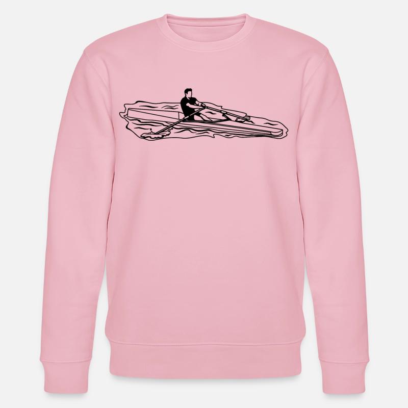 Ruderer - Stanley/Stella Unisex Bio-Sweatshirt CHANGER  - Hellrosa