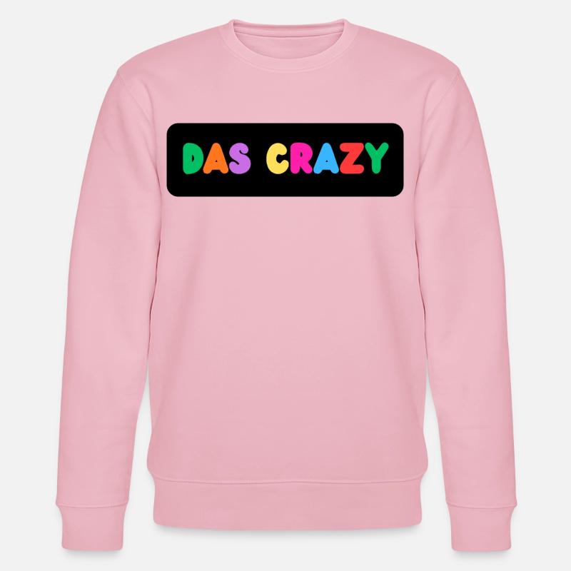 Das Crazy - Stanley/Stella Unisex Bio-Sweatshirt CHANGER  - Hellrosa