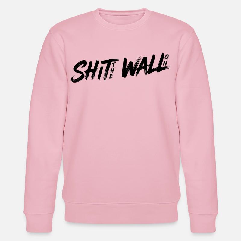 Arrête le mur - Sweat bio CHANGER Stanley/Stella Unisexe - rose pâle