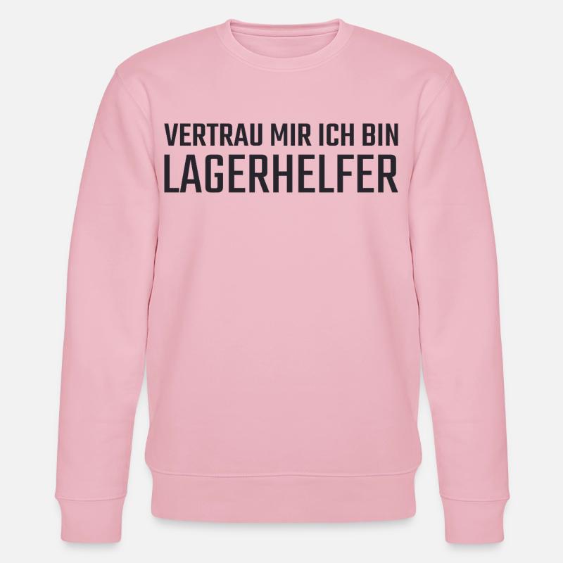 Camp Helper Faites-moi confiance - Sweat bio CHANGER Stanley/Stella Unisexe - rose pâle