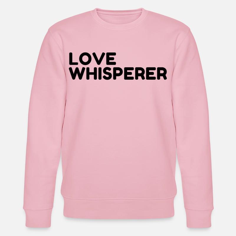 La Saint-Valentin du Murmureur d’Amour - Sweat bio CHANGER Stanley/Stella Unisexe - rose pâle