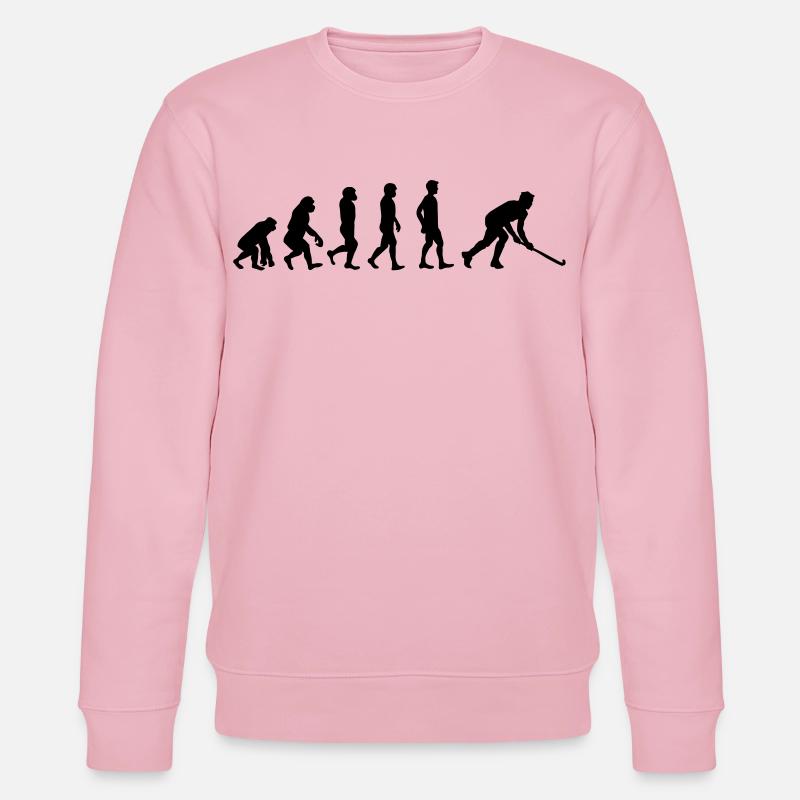 Evolution de floorball - Sweat bio CHANGER Stanley/Stella Unisexe - rose pâle