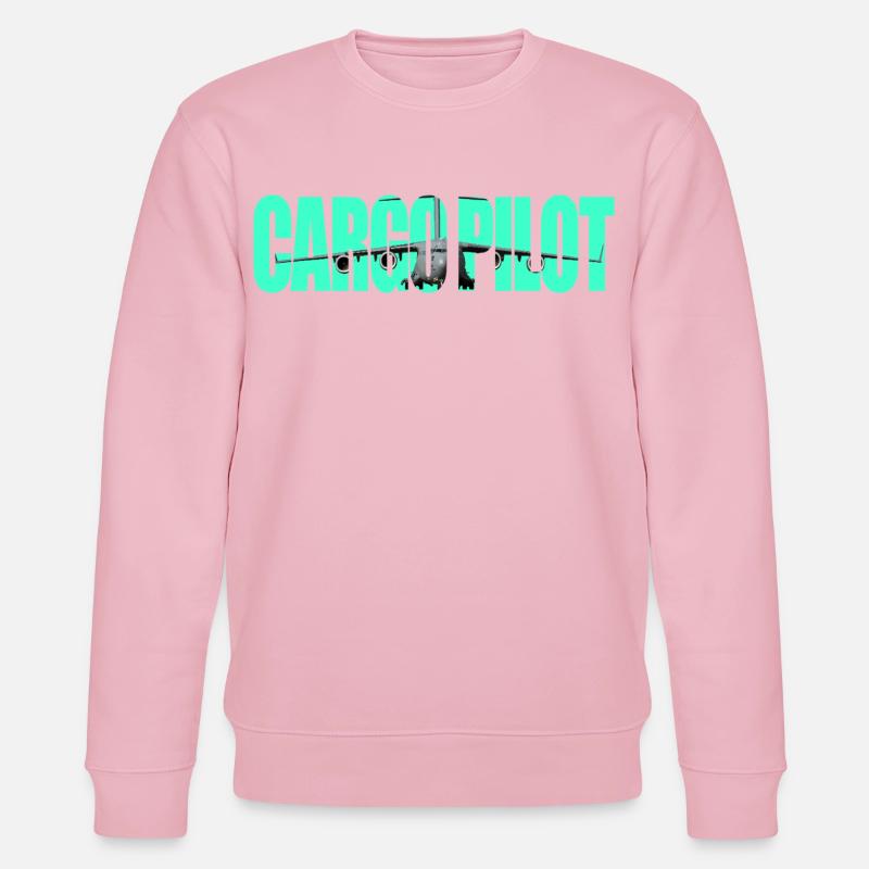 Cargo pilot C-17 - Stanley/Stella Unisex Bio-Sweatshirt CHANGER  - Hellrosa