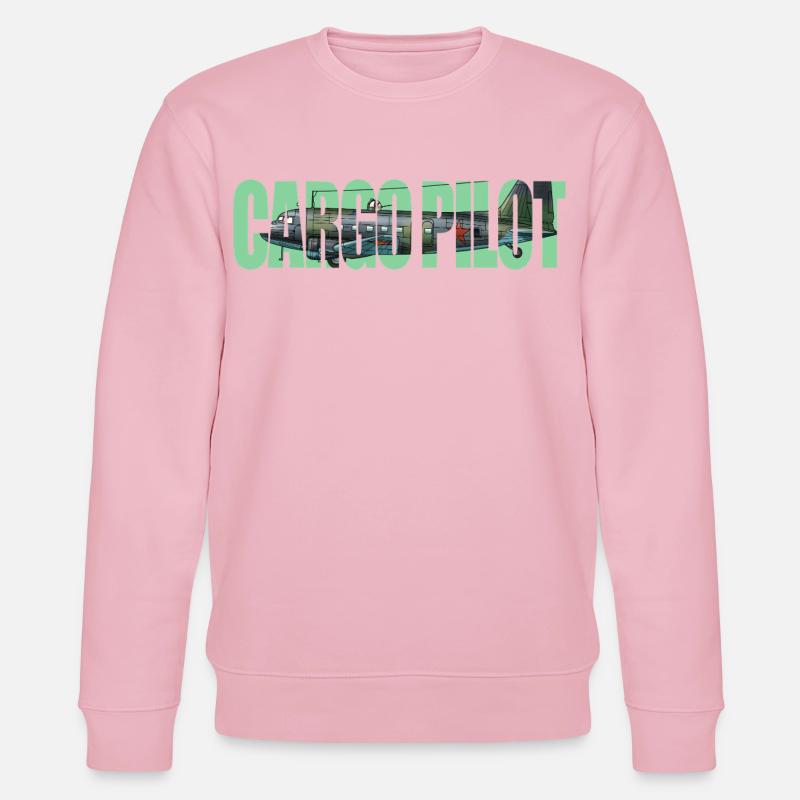 Cargo pilot Li-2 - Stanley/Stella Unisex Bio-Sweatshirt CHANGER  - Hellrosa