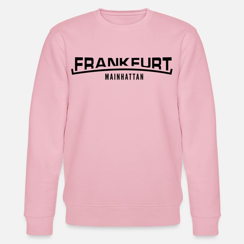 Francfort Mainhattan - Sweat bio CHANGER Stanley/Stella Unisexe - rose pâle