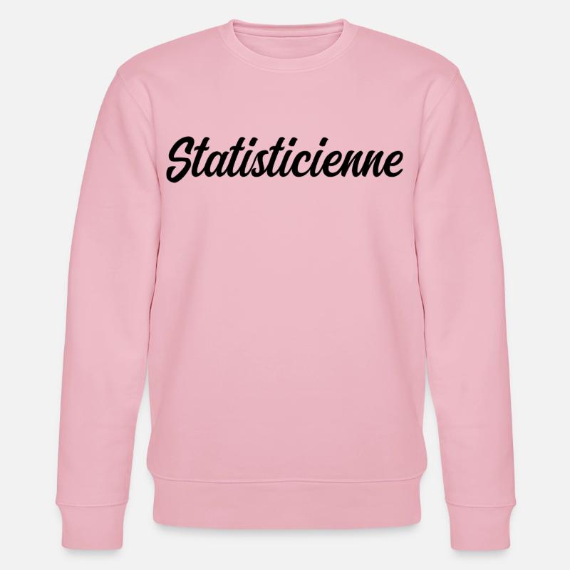 Statisticienne Analyse Données Mathématiques Pro - Sweat bio CHANGER Stanley/Stella Unisexe - rose pâle