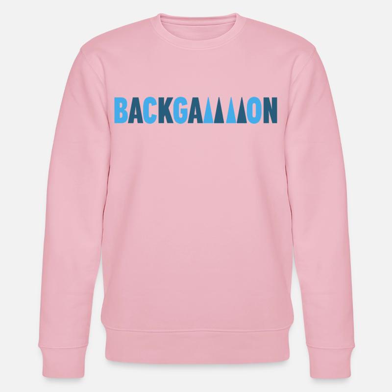 Backgammon - Stanley/Stella Unisex Bio-Sweatshirt CHANGER - Hellrosa