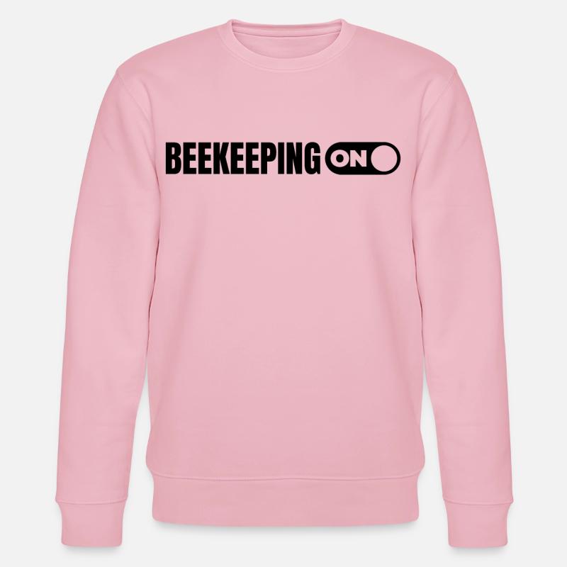 Imkerei - Stanley/Stella Unisex Bio-Sweatshirt CHANGER  - Hellrosa