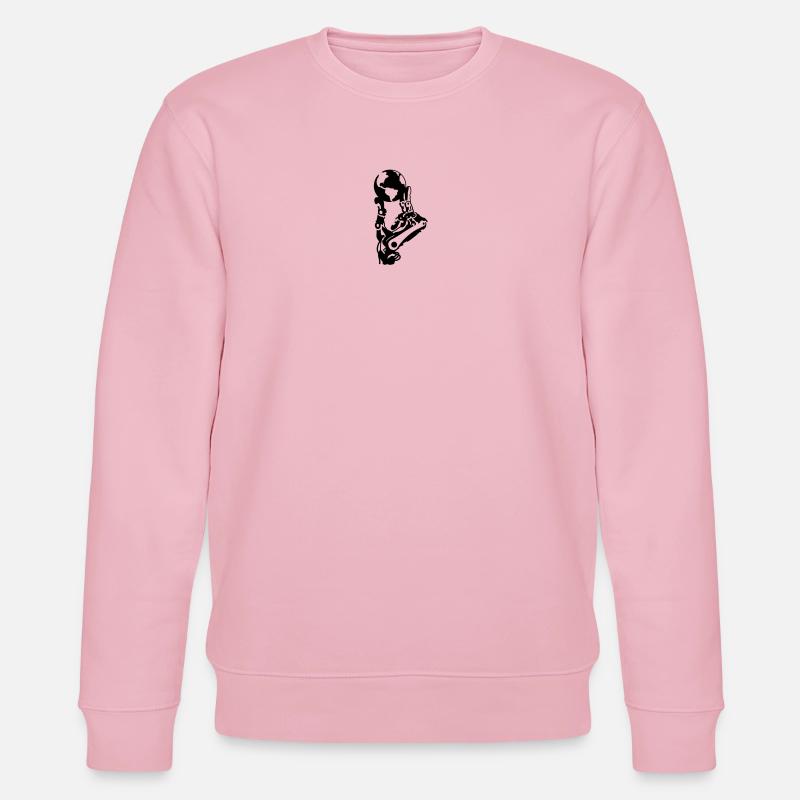 Künstliche Intelligenz - Stanley/Stella Unisex Bio-Sweatshirt CHANGER  - Hellrosa