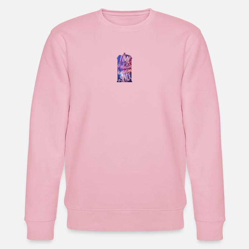 Time and Relative Dimension in Space - Stanley/Stella Unisex Bio-Sweatshirt CHANGER  - Hellrosa
