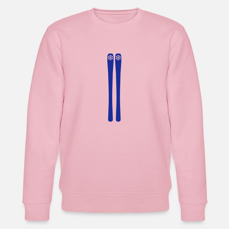 Ski - Stanley/Stella Unisex Bio-Sweatshirt CHANGER  - Hellrosa