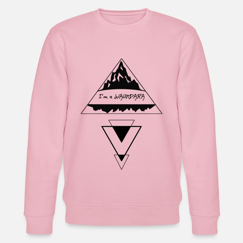 I'm a Waundara - I am a wanderer, dialect - Stanley/Stella CHANGER Unisex Organic Sweatshirt - cotton pink