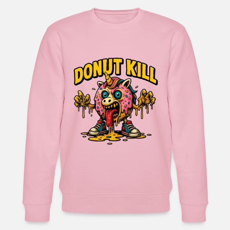 DONUT KILL - Stanley/Stella Unisex Bio-Sweatshirt CHANGER  - Hellrosa