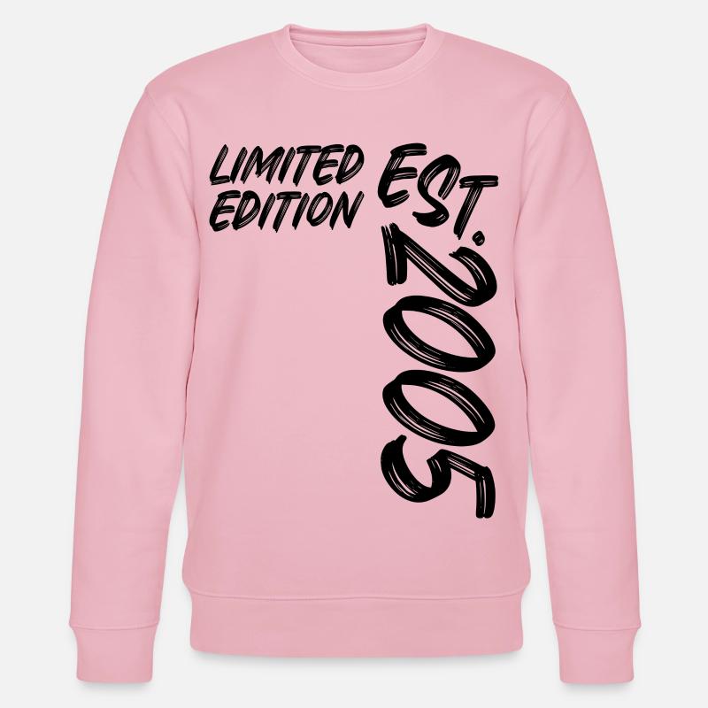 Édition limitée Est. 2005 - Sweat bio CHANGER Stanley/Stella Unisexe - rose pâle