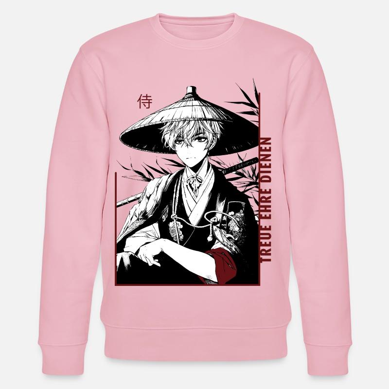 Samurai - Stanley/Stella Unisex Bio-Sweatshirt CHANGER - Hellrosa