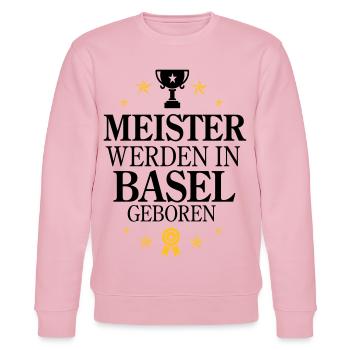 Maîtres de Bâle - Sweat bio CHANGER Stanley/Stella Unisexe - rose pâle - Devant - Jaron (178cm) & Liana (172cm)