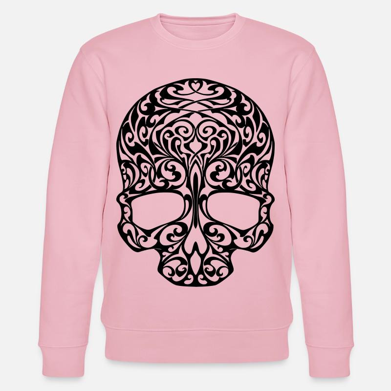 Stammesschädel - Stanley/Stella Unisex Bio-Sweatshirt CHANGER  - Hellrosa