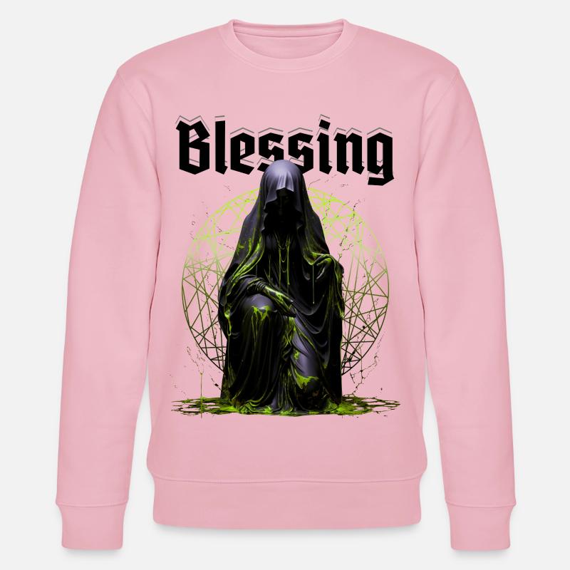 Blessing - Stanley/Stella Unisex Bio-Sweatshirt CHANGER  - Hellrosa