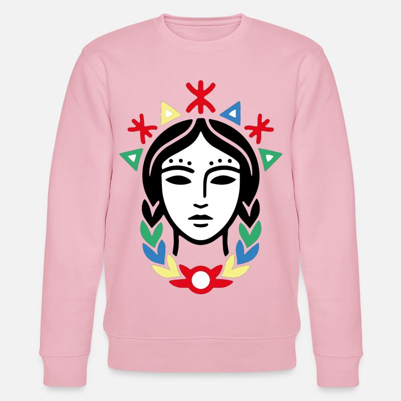 Tamazight - Stanley/Stella Unisex Bio-Sweatshirt CHANGER  - Hellrosa