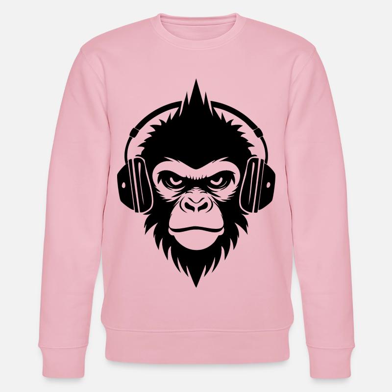 Chemise classique Monkey Head Punk Studio Mix - Sweat bio CHANGER Stanley/Stella Unisexe - rose pâle