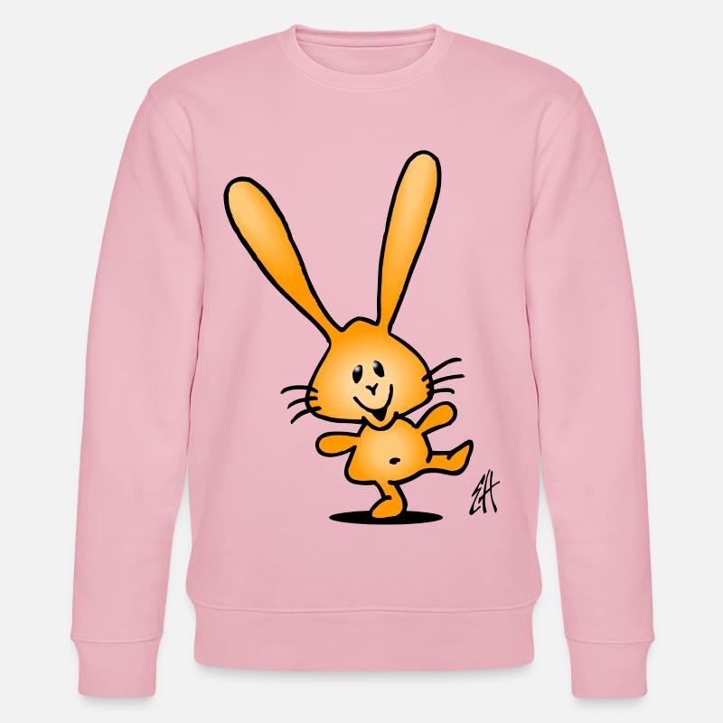 Lapin - Sweat bio CHANGER Stanley/Stella Unisexe - rose pâle