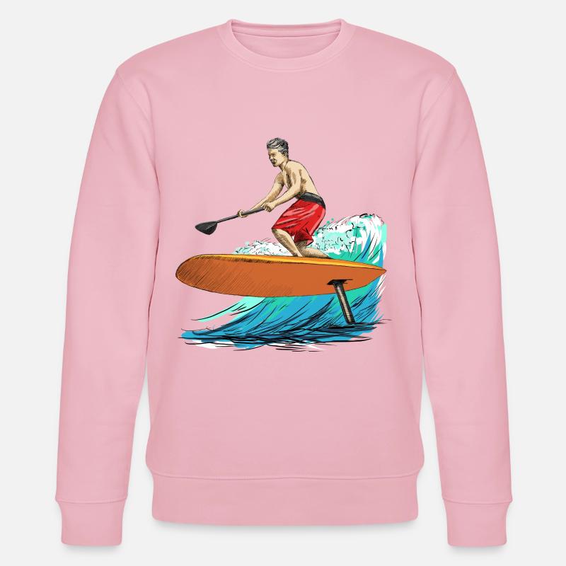 foiling - Stanley/Stella Unisex Bio-Sweatshirt CHANGER  - Hellrosa