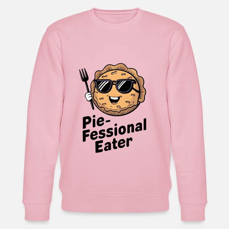 Pie-fessional Eater - Stanley/Stella Unisex Bio-Sweatshirt CHANGER  - Hellrosa