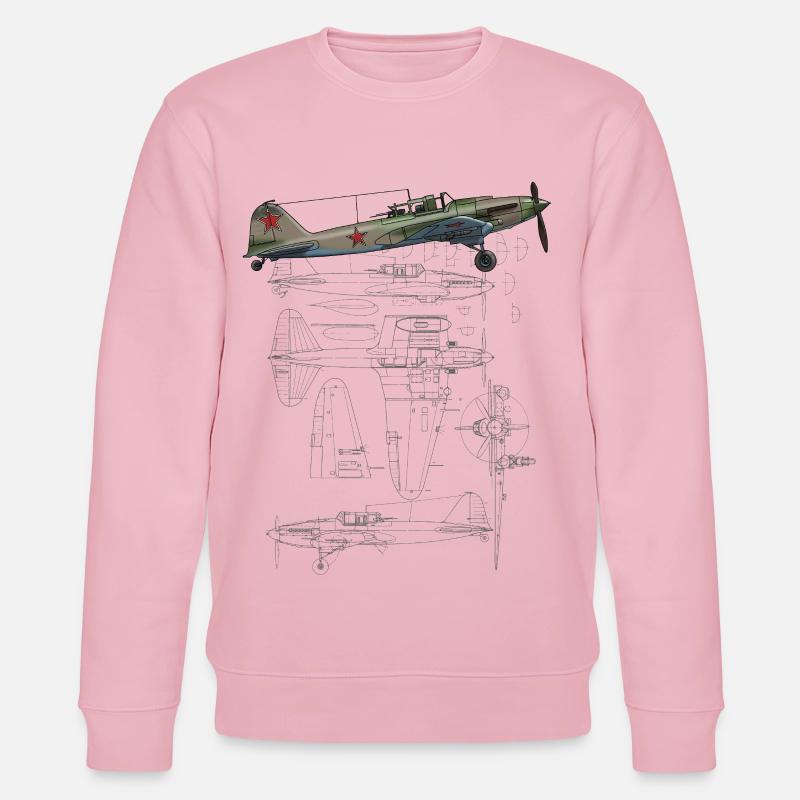 IL-2 - Sweat bio CHANGER Stanley/Stella Unisexe - rose pâle