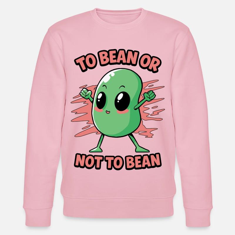 Bohne oder nicht Bohne - Stanley/Stella Unisex Bio-Sweatshirt CHANGER  - Hellrosa