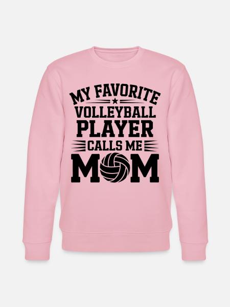 Volleyball Saying Funny Volleyball Gift - Stanley/Stella CHANGER Unisex Organic Sweatshirt - cotton pink