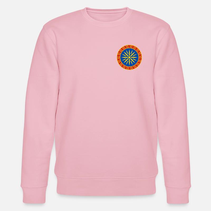 Mittelmeerblaue Sonne - Stanley/Stella Unisex Bio-Sweatshirt CHANGER  - Hellrosa