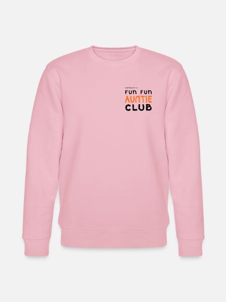 Fun Fun Auntie Club - Stanley/Stella Unisex Bio-Sweatshirt CHANGER - Hellrosa