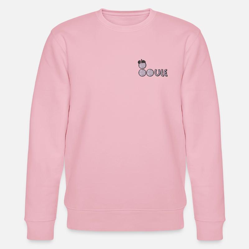 BOULE PÉTANQUE - Stanley/Stella Unisex Bio-Sweatshirt CHANGER  - Hellrosa