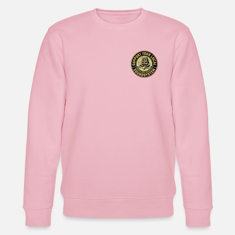Support Local Music - Stanley/Stella Unisex Bio-Sweatshirt CHANGER  - Hellrosa