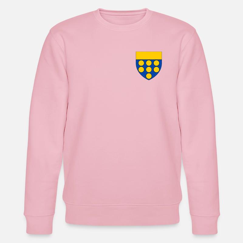 Blason de la Brie - Sweat bio CHANGER Stanley/Stella Unisexe - rose pâle