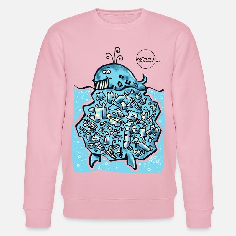BaleineBerg by .Némo - Sweat bio CHANGER Stanley/Stella Unisexe - rose pâle