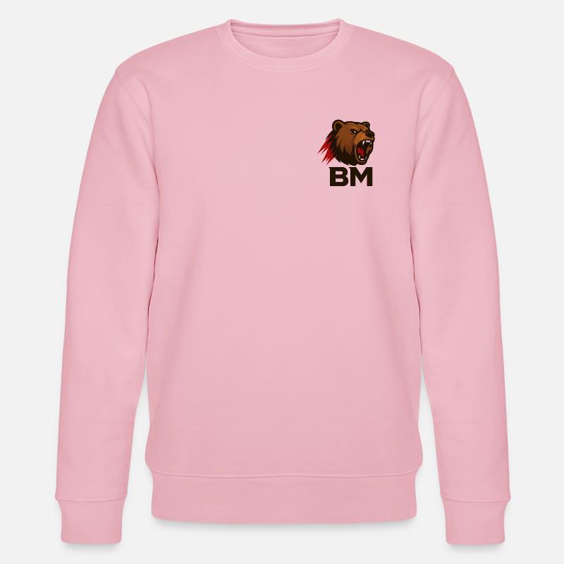 BM Logo - Stanley/Stella Unisex Bio-Sweatshirt CHANGER  - Hellrosa