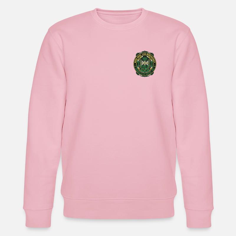 England Soundsystem Support - Stanley/Stella Unisex Bio-Sweatshirt CHANGER  - Hellrosa