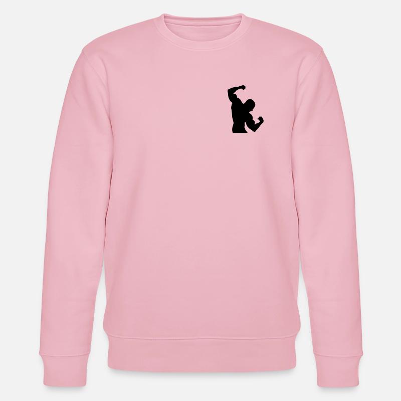 Bodybuilding - Stanley/Stella Unisex Bio-Sweatshirt CHANGER  - Hellrosa