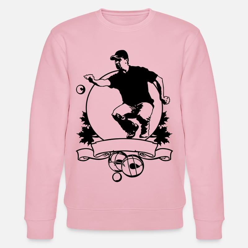 Petanque FLEX SHIELD - Stanley/Stella Unisex Bio-Sweatshirt CHANGER  - Hellrosa