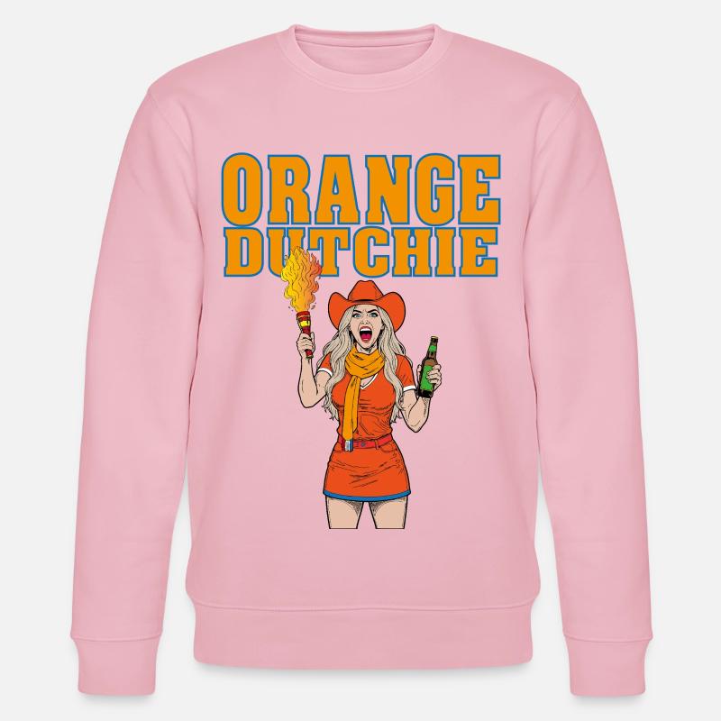 orangedutchie - Stanley/Stella Unisex Bio-Sweatshirt CHANGER - Hellrosa