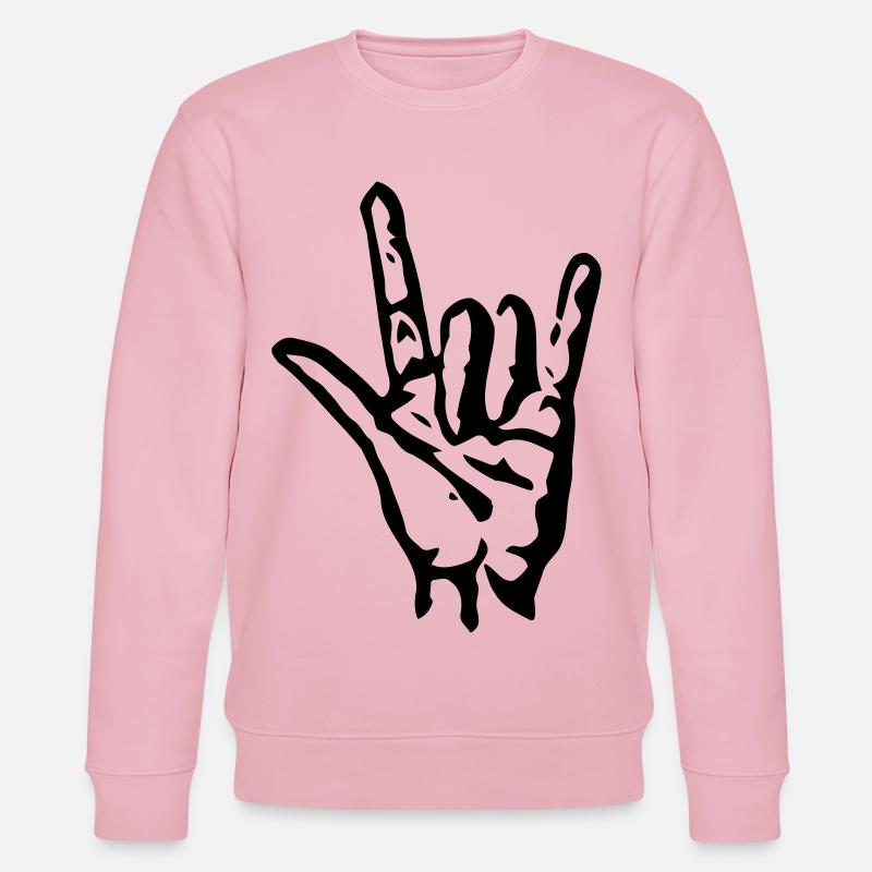 Cool / Rock it - Stanley/Stella Unisex Bio-Sweatshirt CHANGER  - Hellrosa