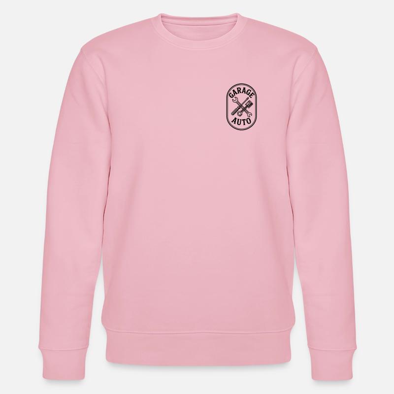 Autogarage - Stanley/Stella Unisex Bio-Sweatshirt CHANGER  - Hellrosa