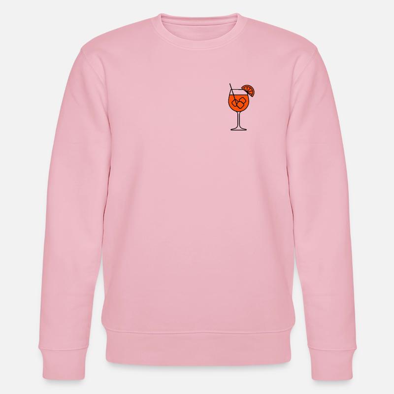Idée cadeau apéritif Aperoliker Party - Sweat bio CHANGER Stanley/Stella Unisexe - rose pâle