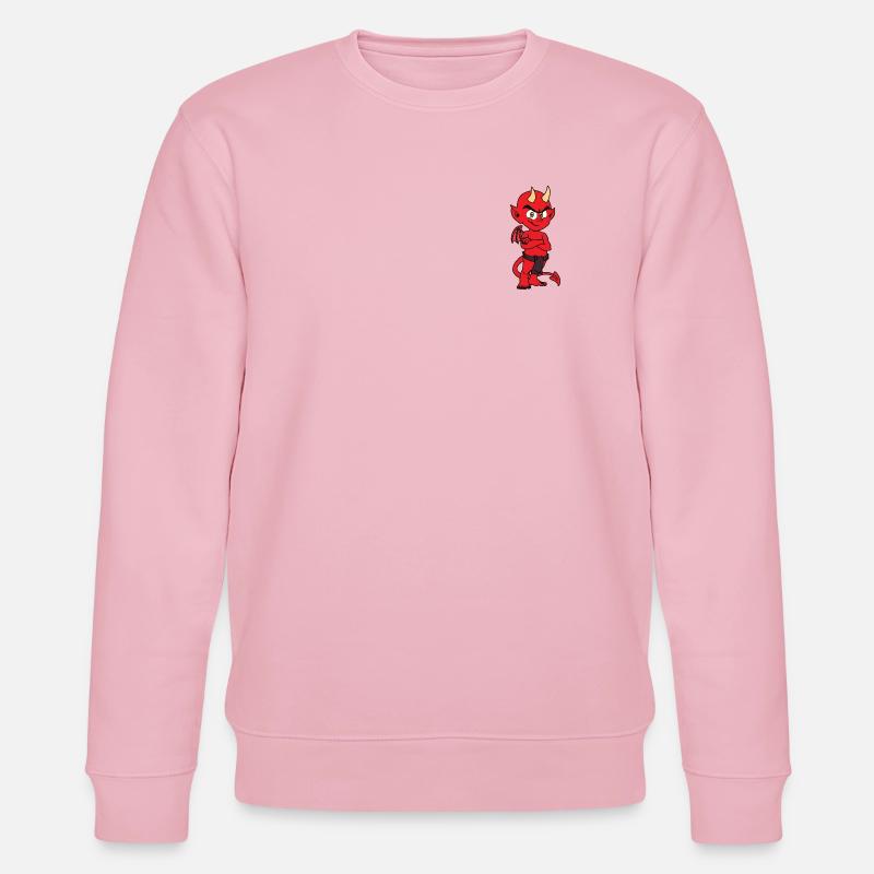 Kleiner Teufel - Stanley/Stella Unisex Bio-Sweatshirt CHANGER  - Hellrosa