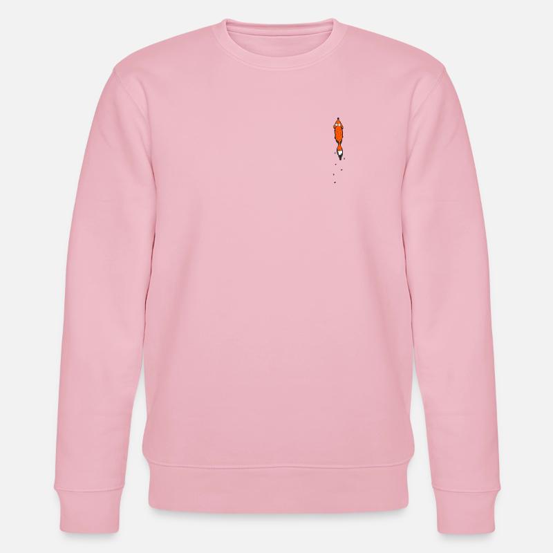 Fuchs - Stanley/Stella Unisex Bio-Sweatshirt CHANGER  - Hellrosa