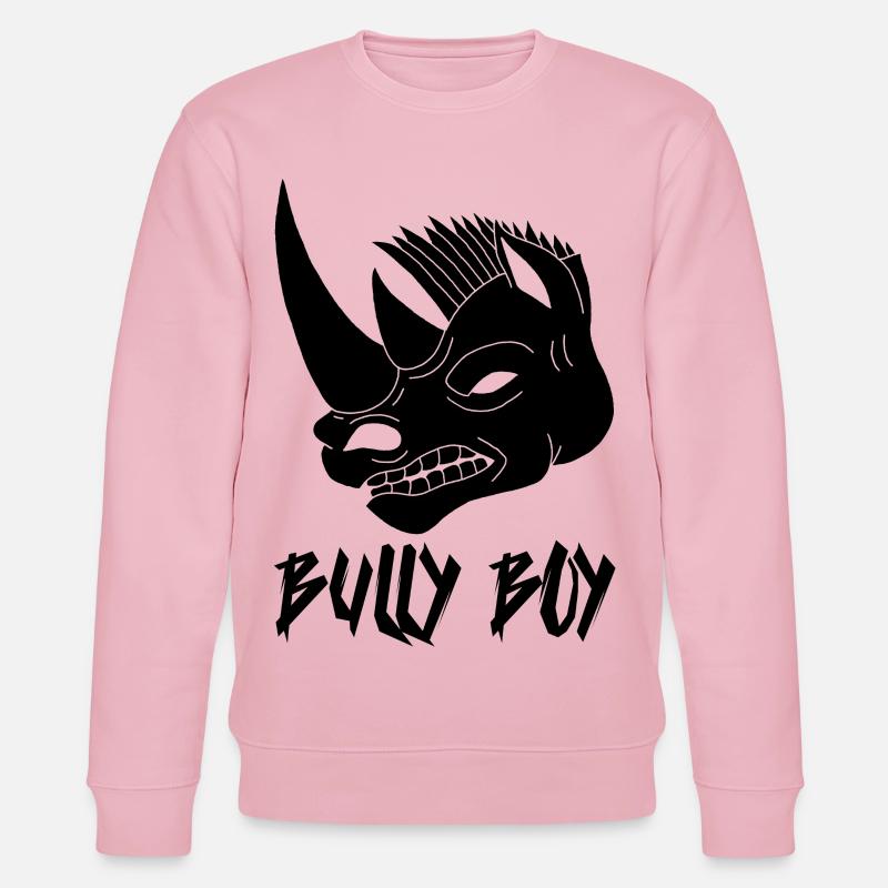 Spitzmaulnashornkopf - Stanley/Stella Unisex Bio-Sweatshirt CHANGER  - Hellrosa