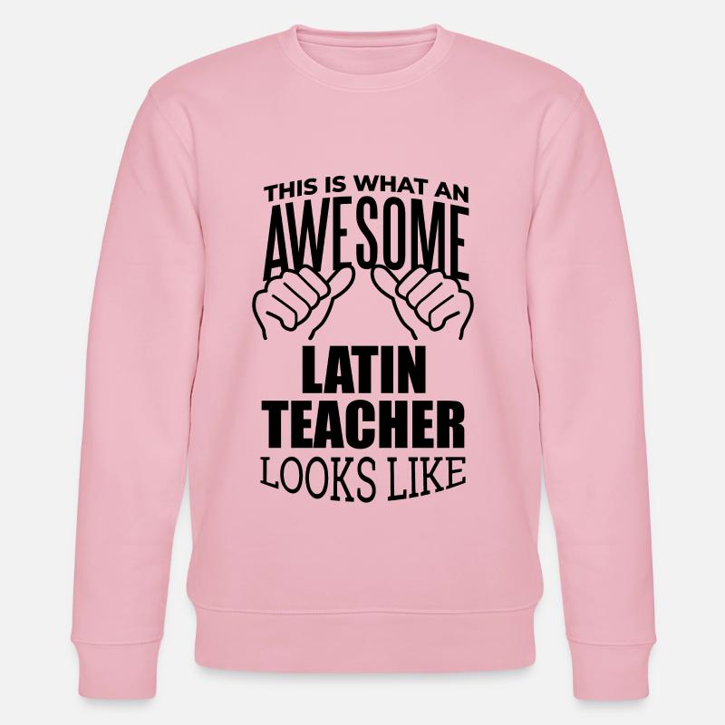 Latein - Stanley/Stella Unisex Bio-Sweatshirt CHANGER  - Hellrosa
