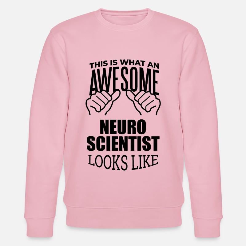 Neurowissenschaften - Stanley/Stella Unisex Bio-Sweatshirt CHANGER - Hellrosa
