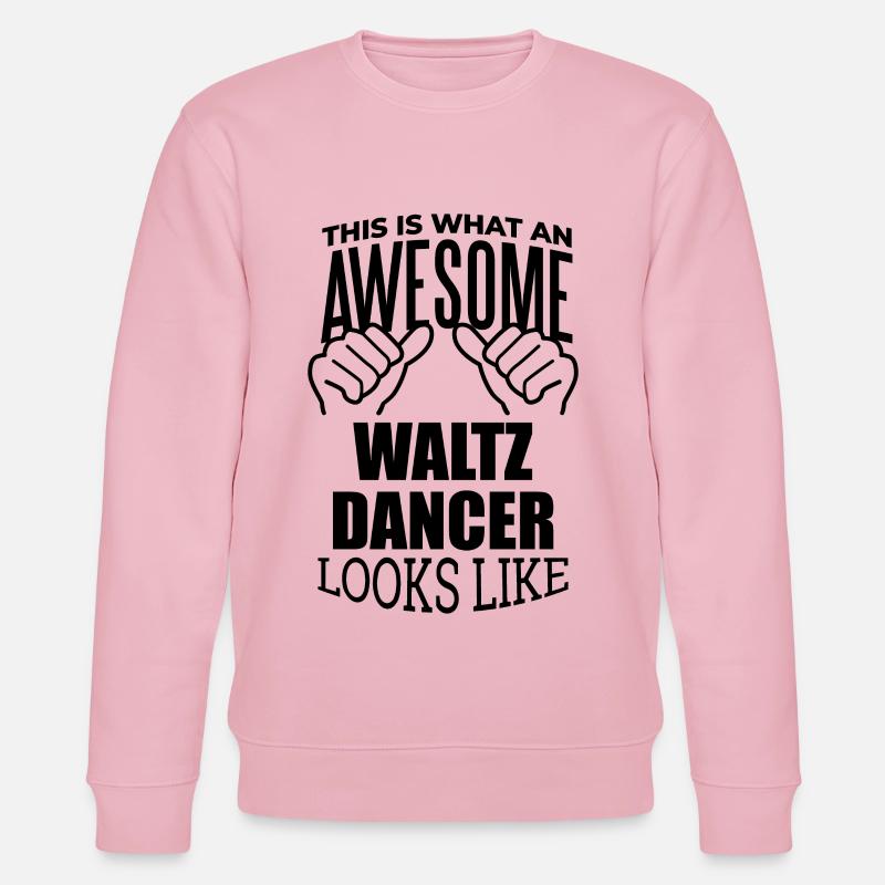 Walzer - Stanley/Stella Unisex Bio-Sweatshirt CHANGER  - Hellrosa